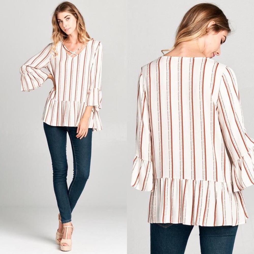 SALE!! Gemma Criss Cross Top